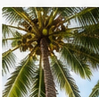 Coconut tree in Indonesia