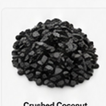 Crushed Coconut Shell Charcoal