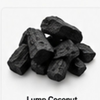 Lump Coconut Shell Charcoal
